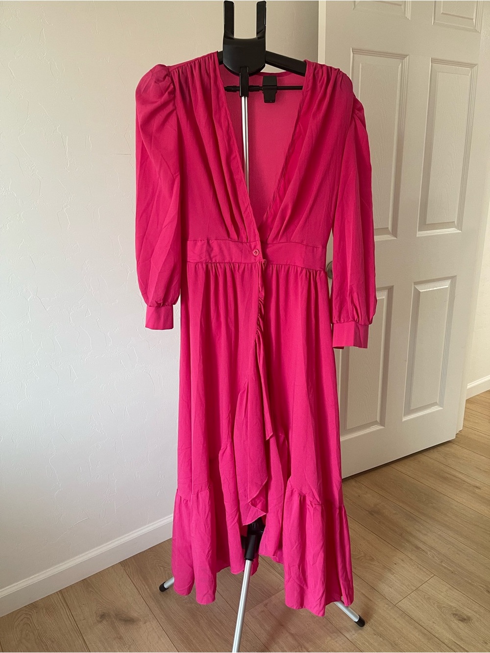 Duster or House Dress Truly HOTT Pink